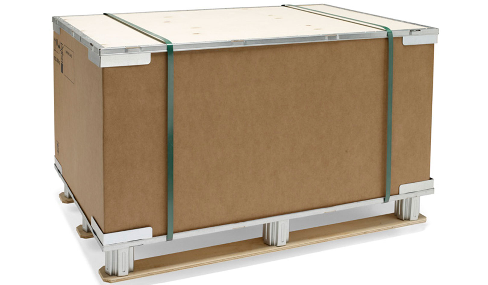 Corner Protectors on Lid and Bottom